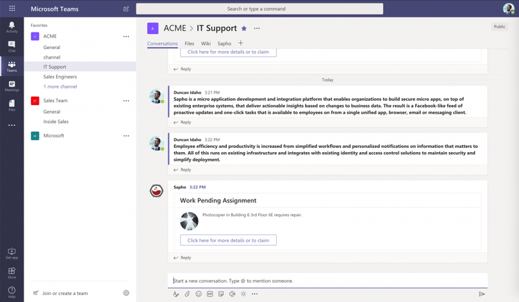 Notification In Teams 1036x603