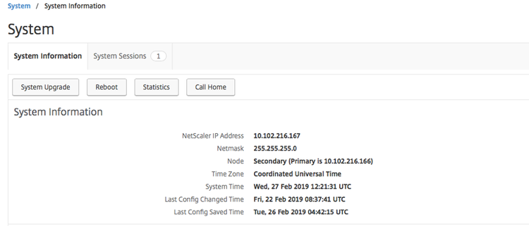 System Information