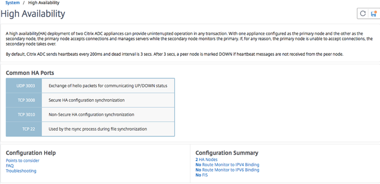 High Availability 2