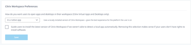 WorkspacePreferences