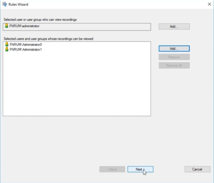 Blog Session Recording RBAC