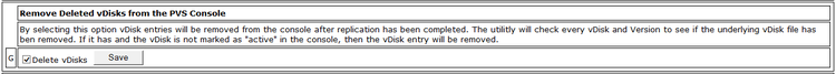 Setup Delete
