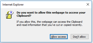 IE ALLowaccess 1