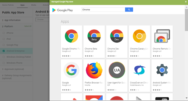 App Managed 2