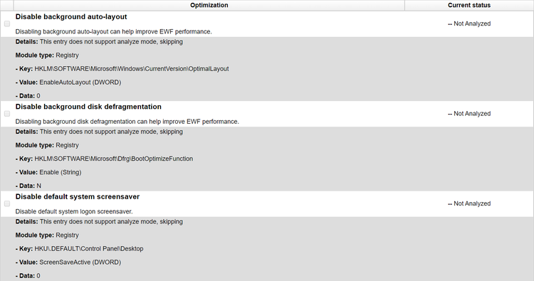 Optimizer 2.6 13
