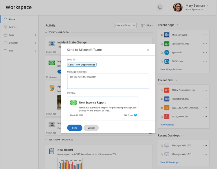 Workspace Overview 4
