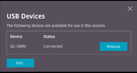 Device Connected