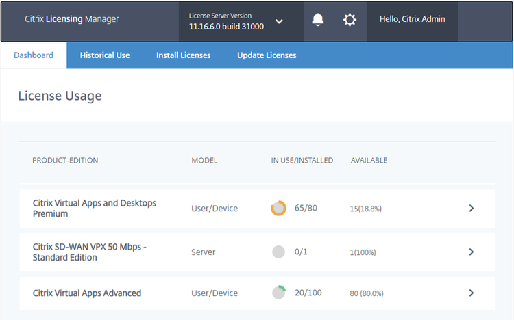 Licensing Server 1
