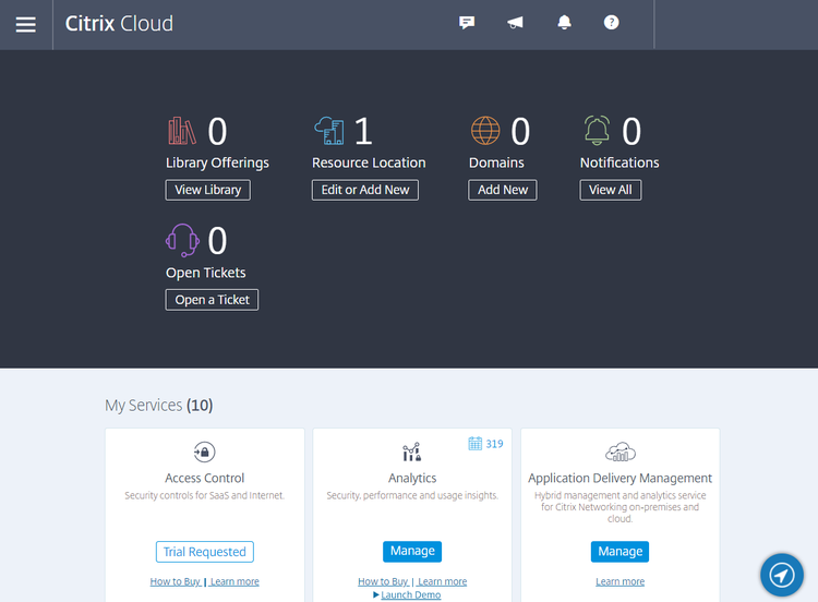 Cloud Resource Center 1