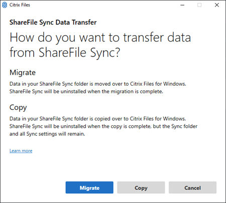 Citrix Files Migration 2