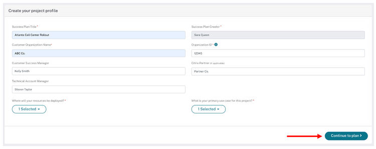 Success Plan 2