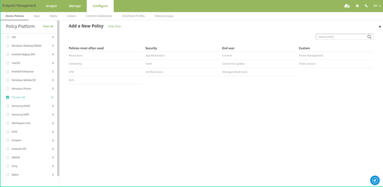 Chrome Enterprise Workspace 2