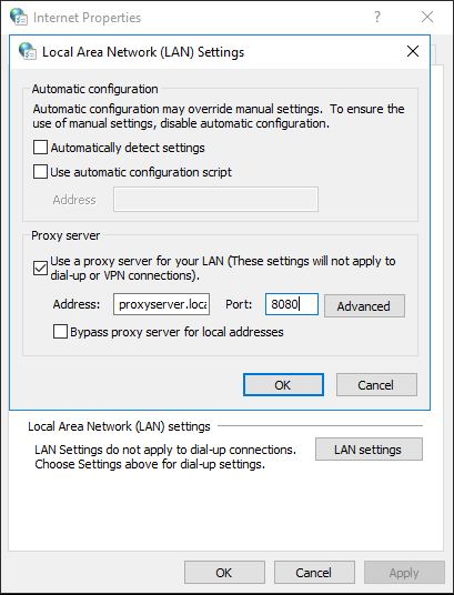 Cloud Connector Web Proxy 3