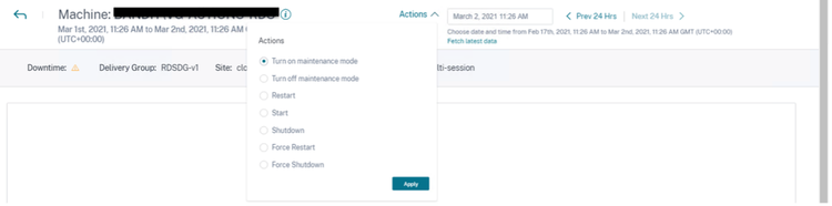 Machine Actions 4