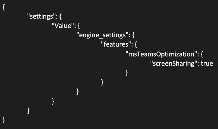 Teams Chrome Optimization