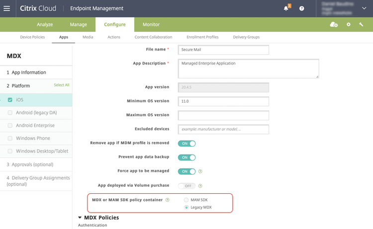 Endpoint Management Mam Sdk 1