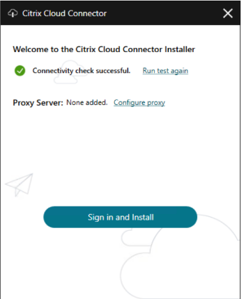 Cloud Connector Installation