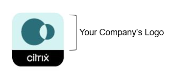 Citrix Workspace App Branded Logo
