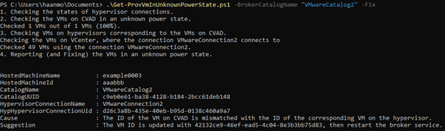 Vms Cvad Power State 7
