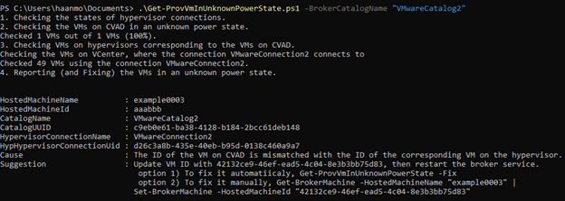 Vms Cvad Power State 6