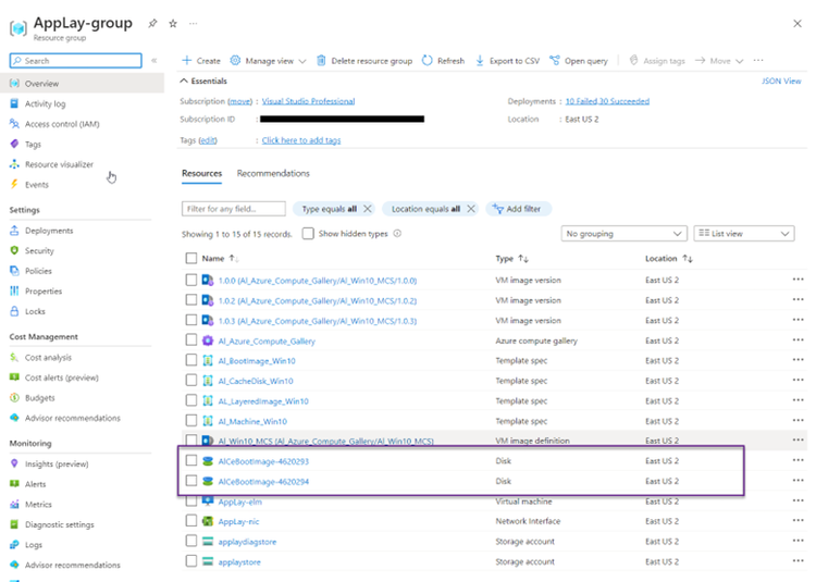 App Layering Azure 11