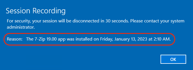 4. Enhanced Notification For Event Response Actions On Premises