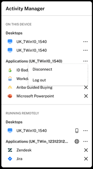 2. At Any Point In Time Your User Has Complete Visibility Into All Sessions Apps And