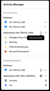 3. Citrix Activity Manager Ability To Disconnect Remotely