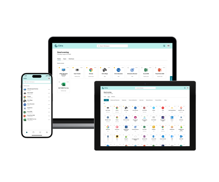 7. Take A Peek At The Newly Revamped Citrix User Interface A Sleek User Portal Designed To Give Your Employees A Simplifie