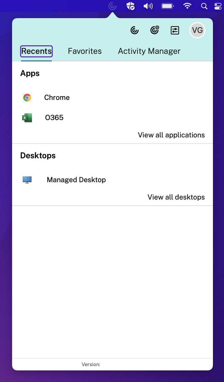 Quick Access Menu For Stores