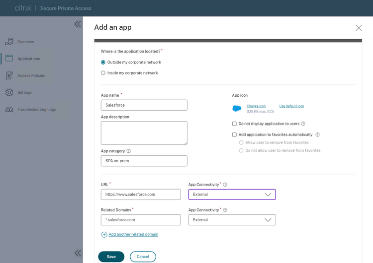 App Salesforce Optimized