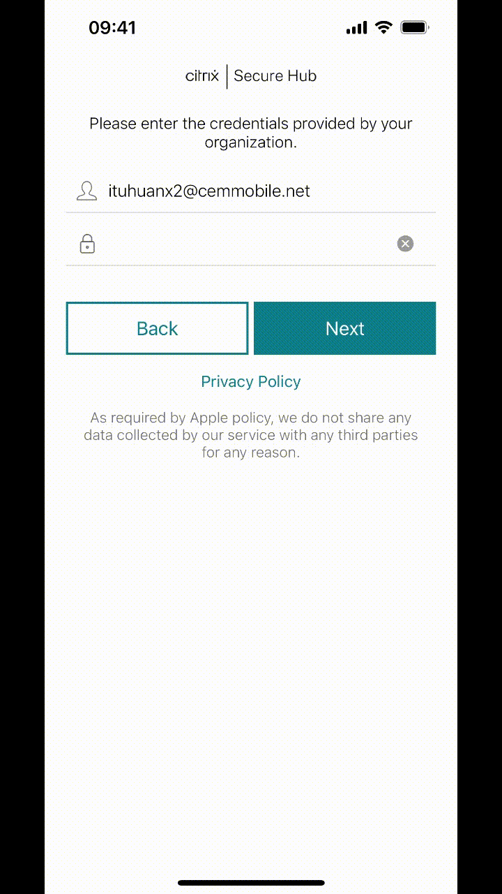 NfactorSSO LDAP OTP Enroll GIF