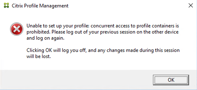 4. Users Receive Windows Temporary Profiles
