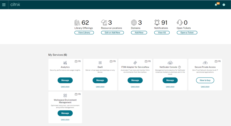 Default Landing Page