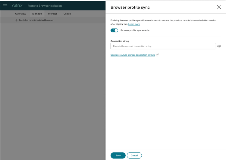 Browser Profile Sync