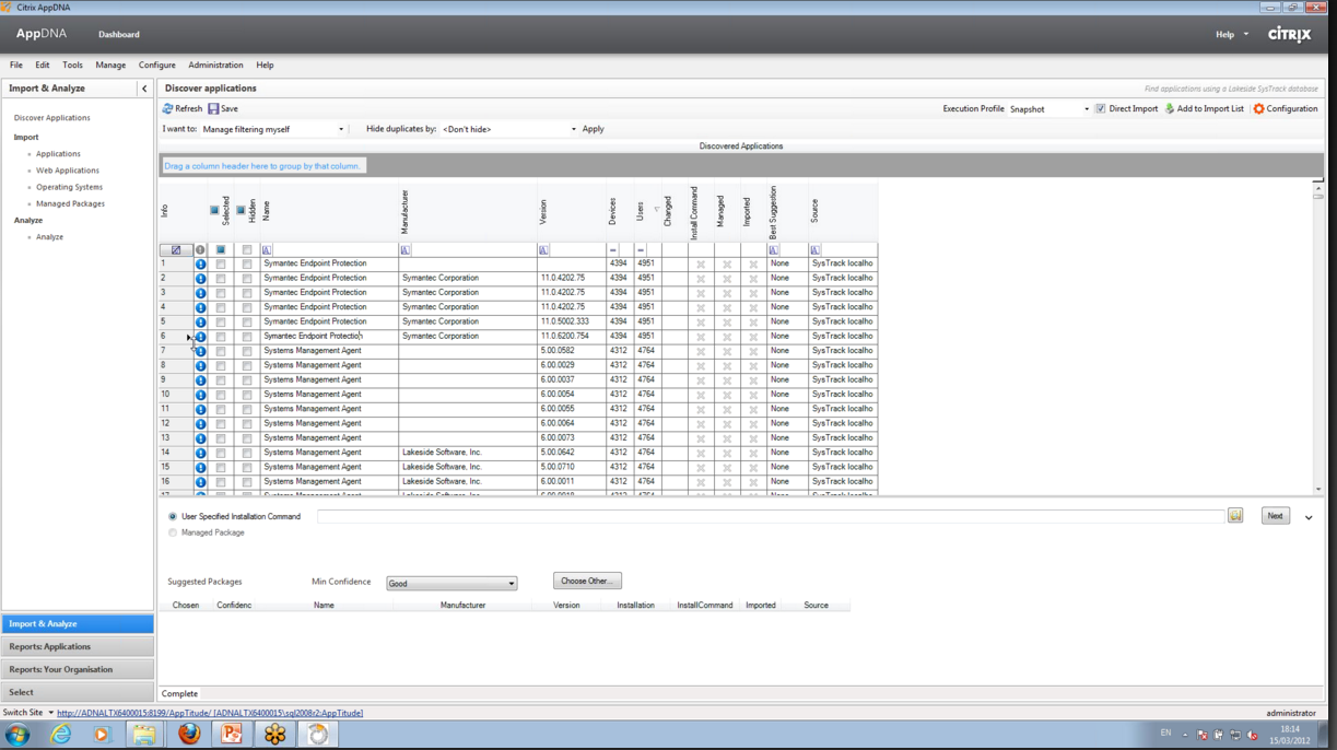 Learn the users, devices and groups impacted by application compatibility issues