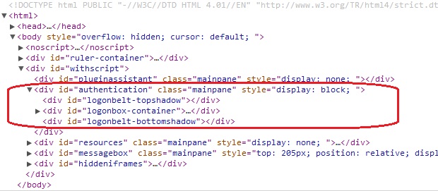 Citrix Receiver - DOM model