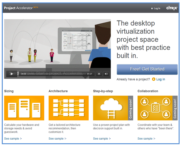 Citrix Project Accelerator Home Page