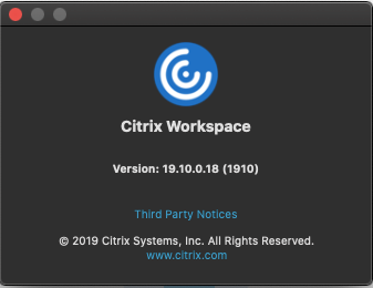 Citrix workspace mac big sur