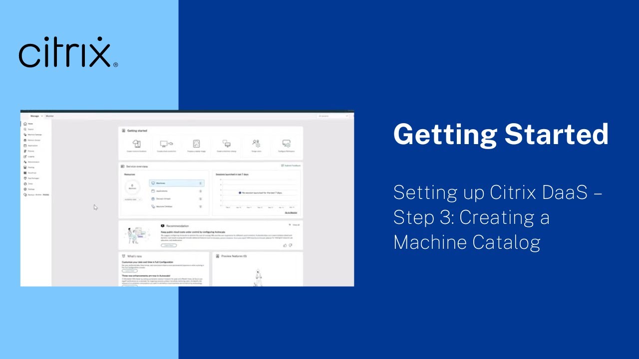 Video Series Setting up Citrix DaaS Citrix