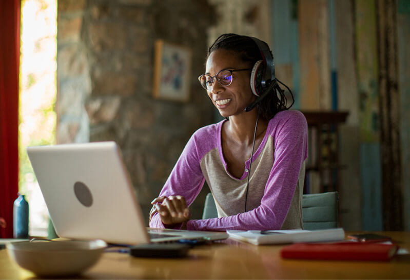 women working on laptop
