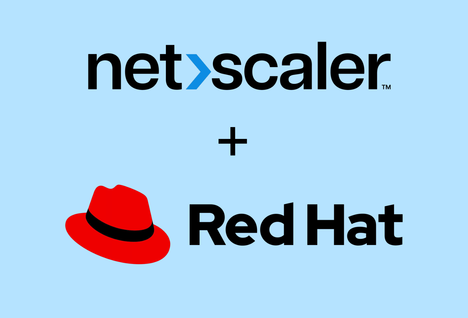 NetScaler + RedHat logo